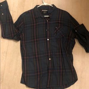 RVCA button up. Size large